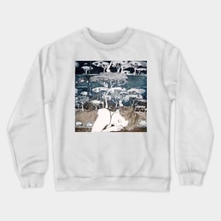 "Dreaming of Life" Aquatint Etching Crewneck Sweatshirt